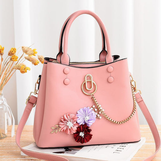 Flower Chain Single Shoulder Crossbody Bag