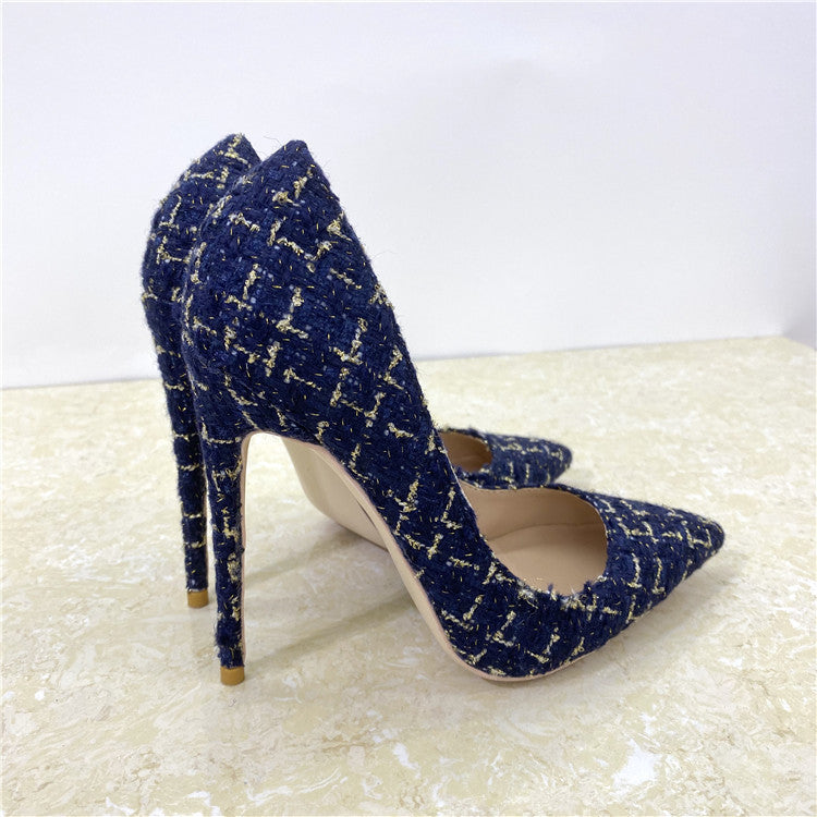 Pointed Toe Stiletto High Heels