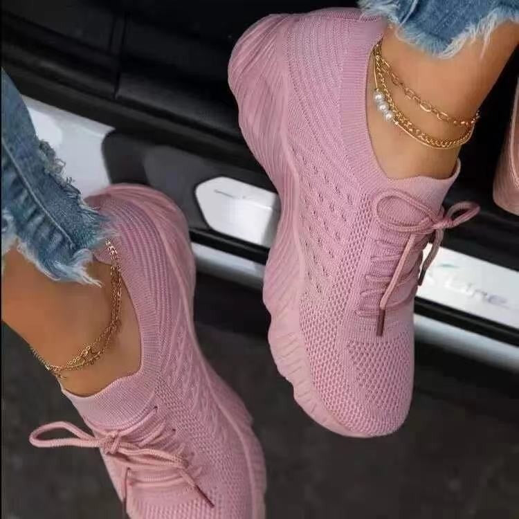 Mesh Thick Sole Sneakers