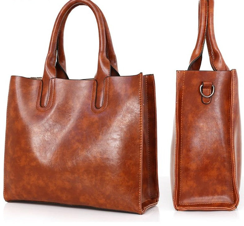 Trunk Tote Spanish Shoulder Bag Set