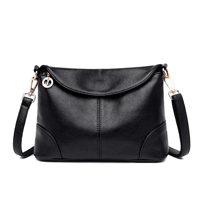 Crossbody Soft Leather Square Bag