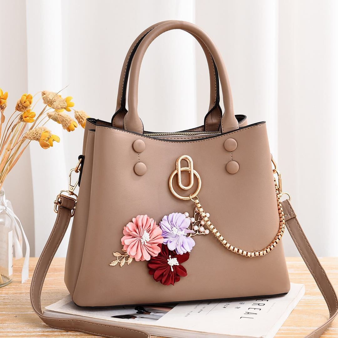 Flower Chain Single Shoulder Crossbody Bag