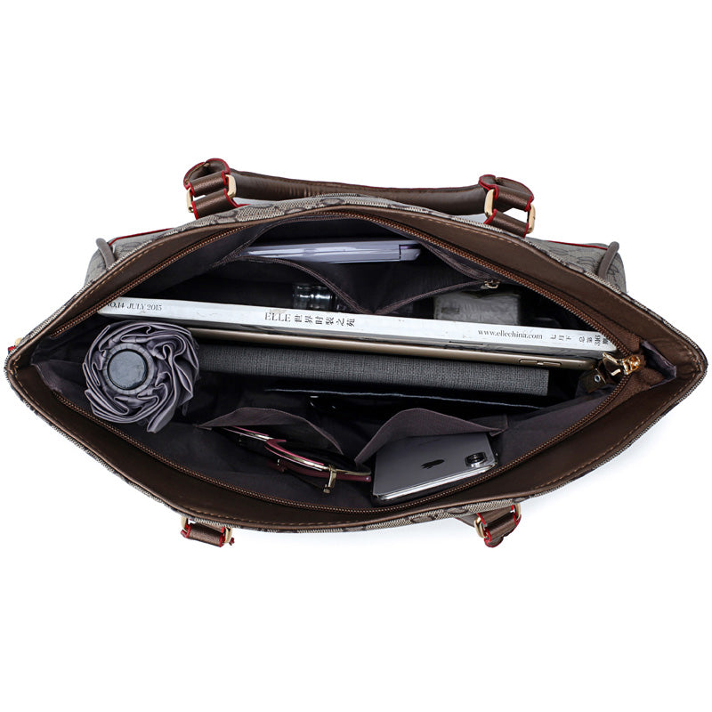 Leather Messenger Bag A Whole Set