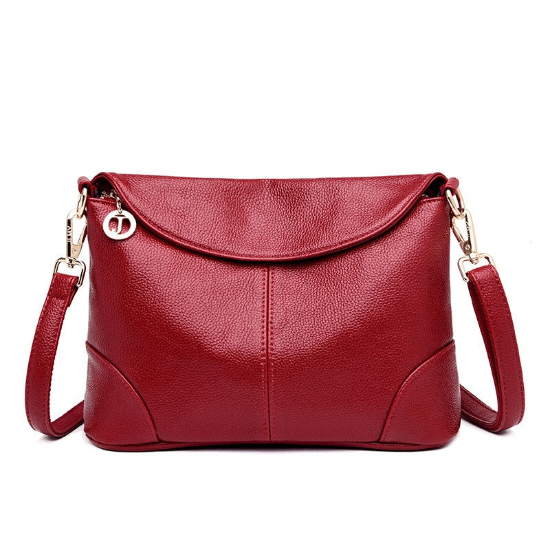 Crossbody Soft Leather Square Bag