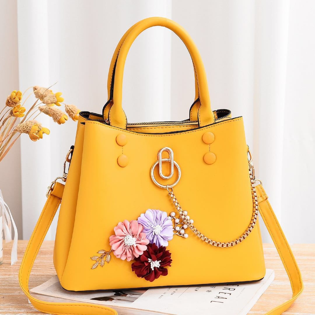 Flower Chain Single Shoulder Crossbody Bag