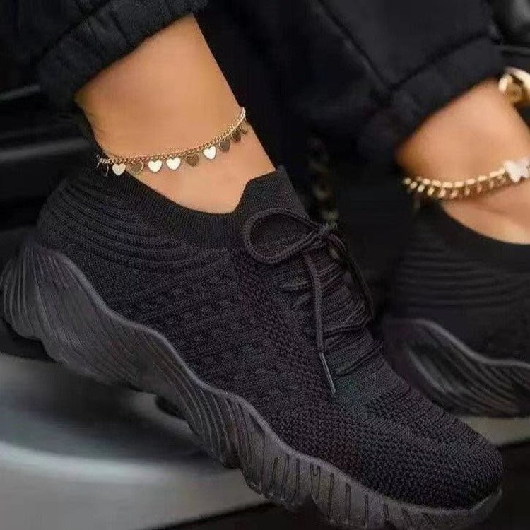 Mesh Thick Sole Sneakers