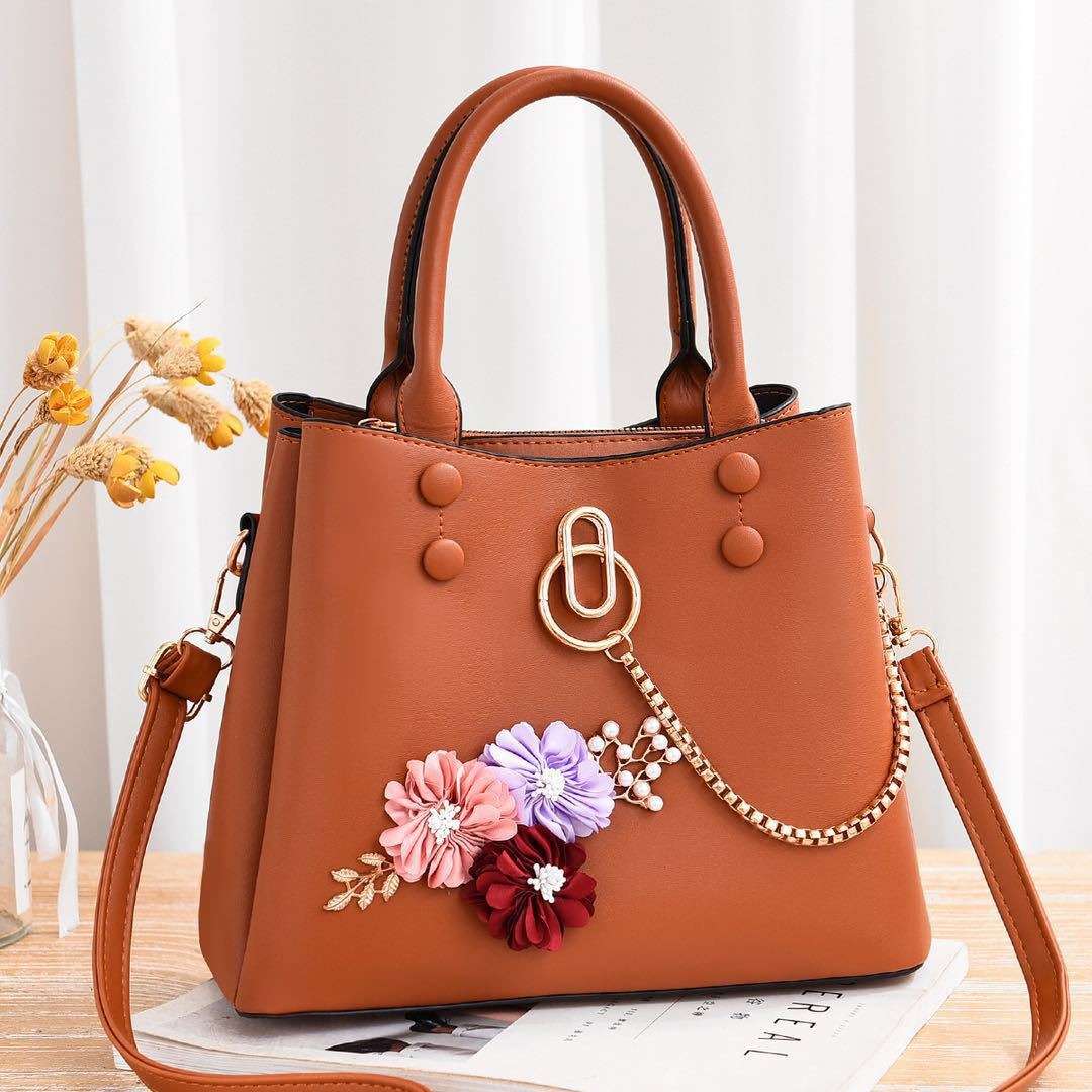 Flower Chain Single Shoulder Crossbody Bag