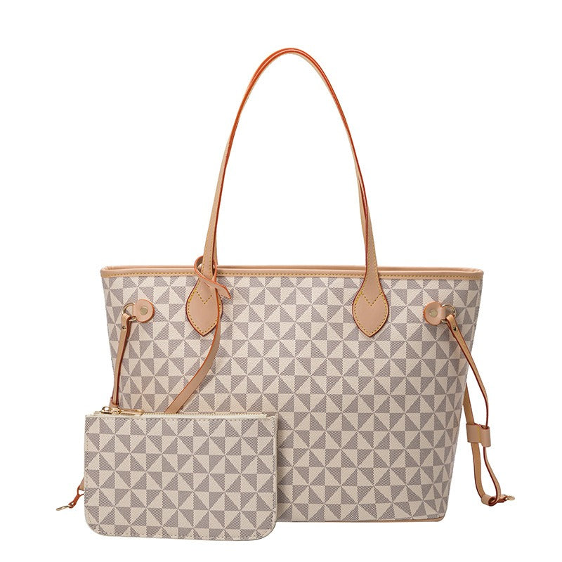 Windmill Pattern Handheld Shoulder Bag Set