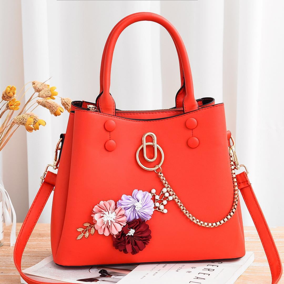 Flower Chain Single Shoulder Crossbody Bag