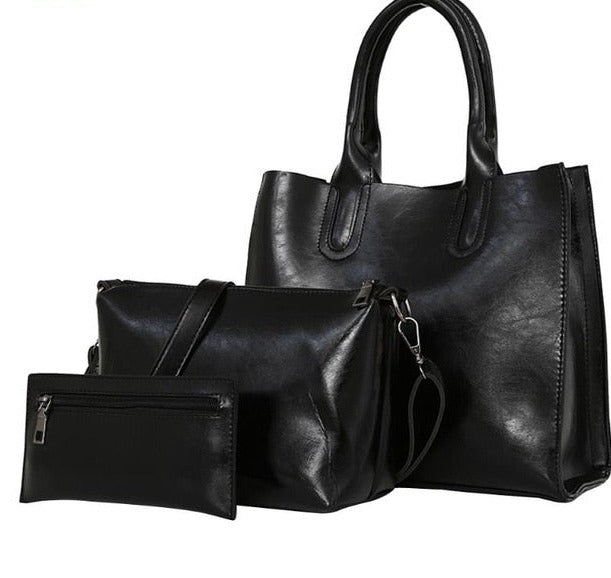 Trunk Tote Spanish Shoulder Bag Set