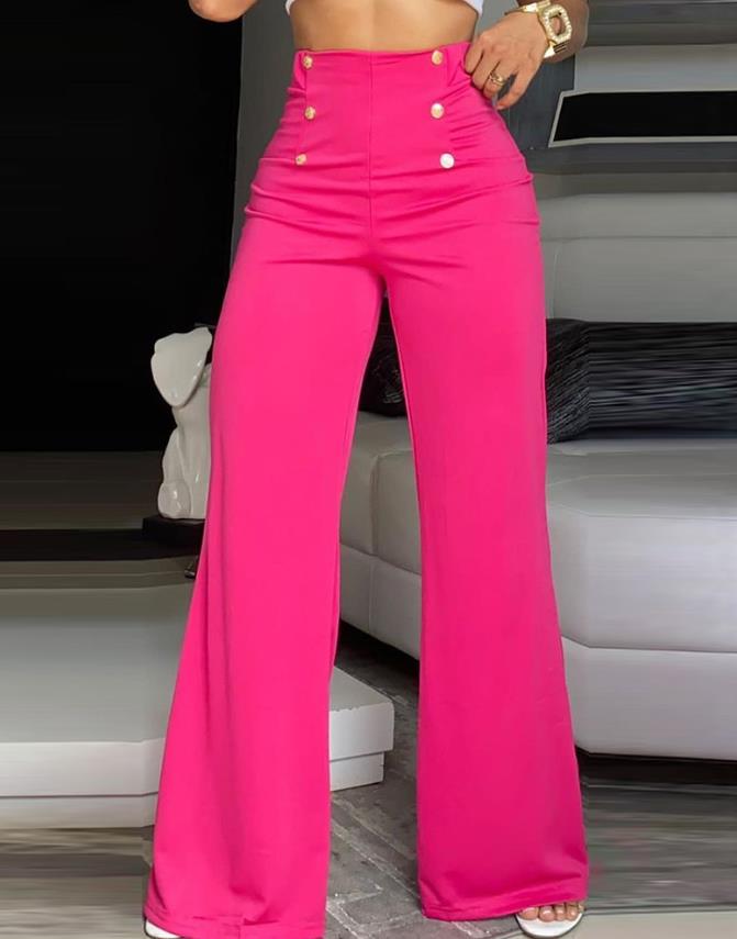 Wide Leg Pants - Hey Love Boutique