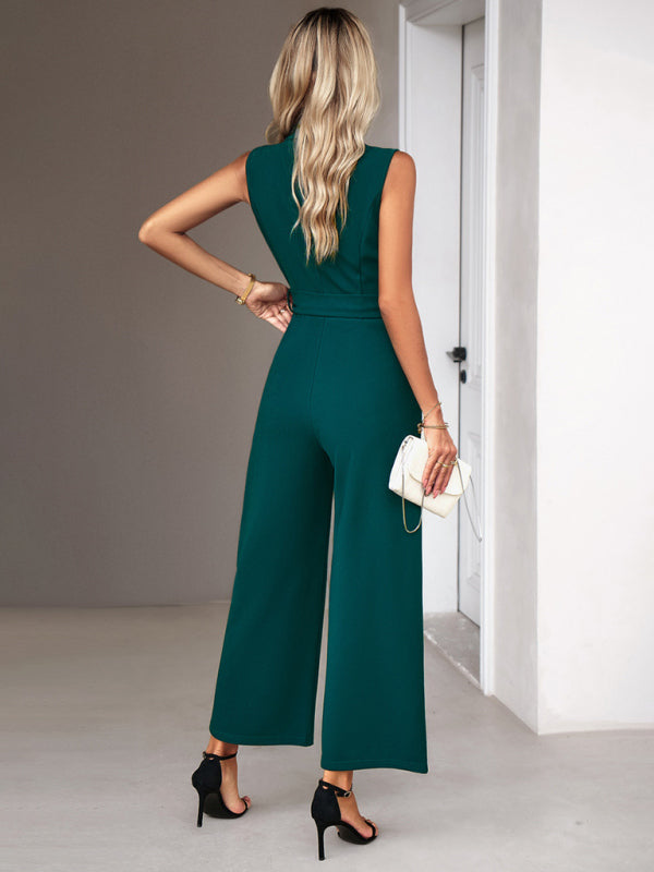 Elegant Sleeveless Jumpsuit