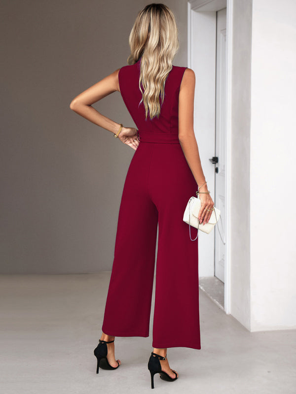 Elegant Sleeveless Jumpsuit