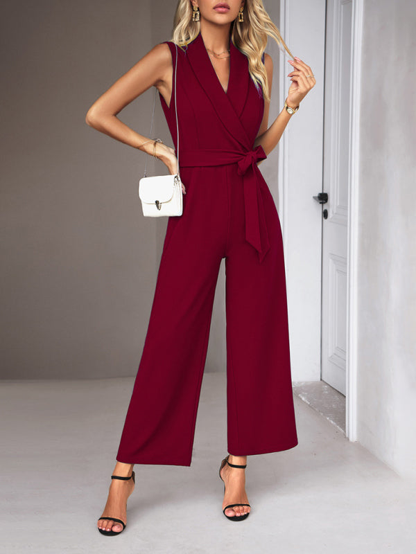 Elegant Sleeveless Jumpsuit