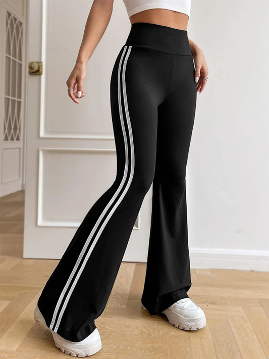 High Waist Wide Leg Straight Pants