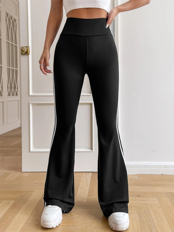 High Waist Wide Leg Straight Pants