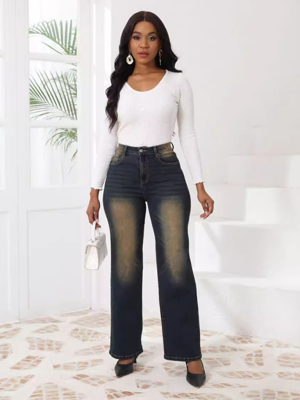 Vintage Loose Straight Leg Jeans