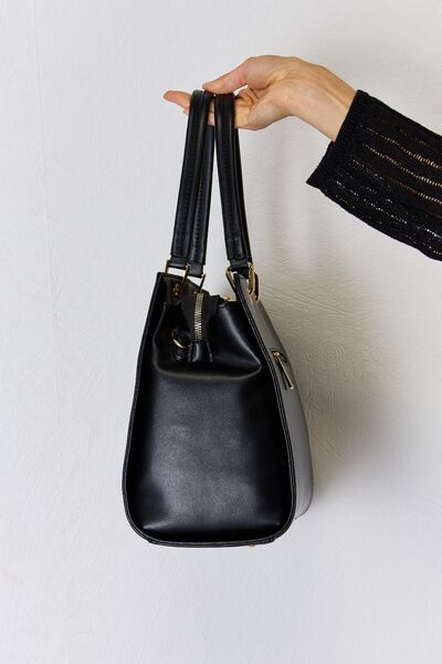 Texture PU Leather Handbag