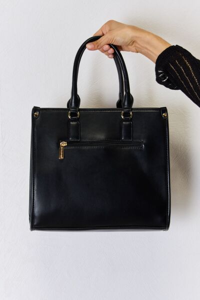 Pattern Leather Handbag