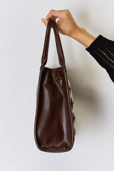 Pattern Leather Handbag