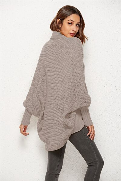 Open Front Batwing Sleeve Cardigan - Hey Love Boutique