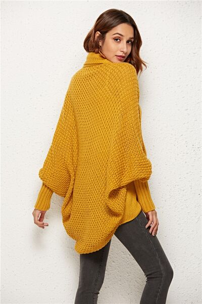 Open Front Batwing Sleeve Cardigan - Hey Love Boutique