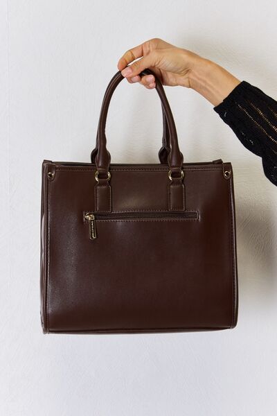 Pattern Leather Handbag